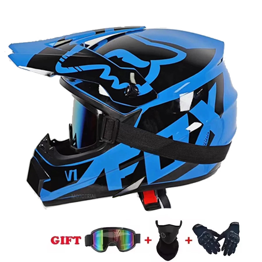 Motorcycle Helmet Youth Kids Child Full Helmet DOT