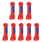 8 Pack 3mm Windproof reflective Tent Rope  camping outdoor