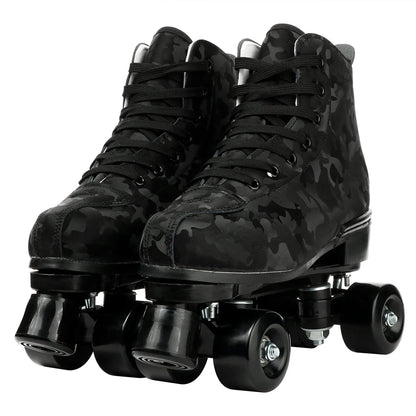 Leather Roller Skates Skating Shoes