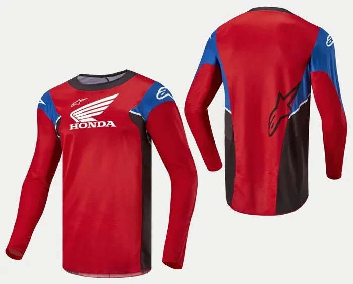 Honda Summer 2025 New Off-road Motorcycle Riding T-shirt
