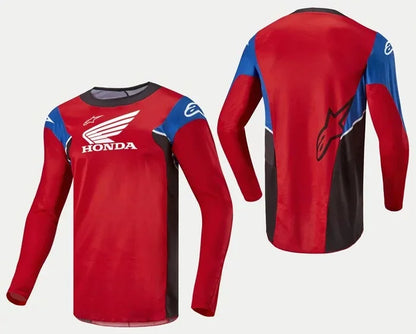 Honda Summer 2025 New Off-road Motorcycle Riding T-shirt