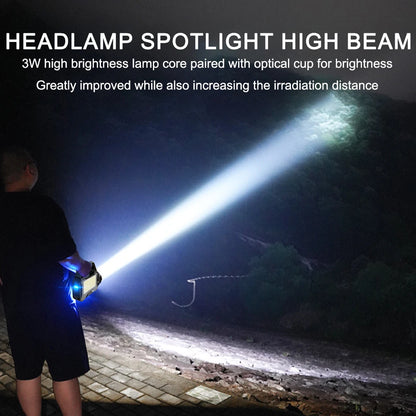 Solar Lantern Type C Rechargeable  Powerful  Spotlight Waterproof