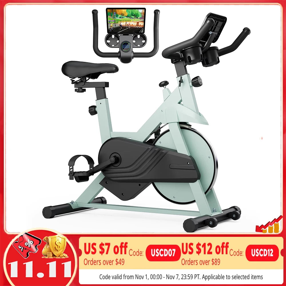 Exercise Bike, 32-Level Magnetic Resistance Stationary Bikes