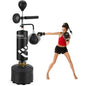 5 in 1 Adjustable Height Punching Bag with Stand  Boxing