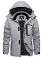 Men's Water Resistant fleece Ski Jacket With Hood