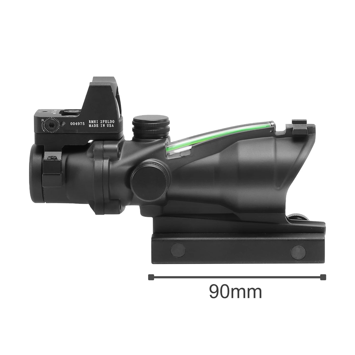 Adjustable 4x32 Red Dot  Scope 20mm Rail Scope