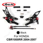 1 Set For HONDA CBR1000RR 2004 - 2020 CNC Adjustable set rear  Foot Peg CBR1000 CBR 1000 RR 2008 2009 2010 2011
