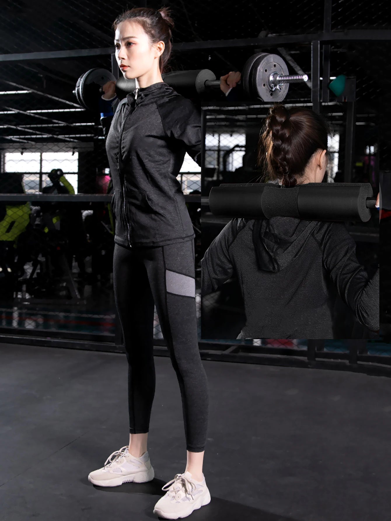 Barbell Squat Shoulder Pad Barbell Foam Cover