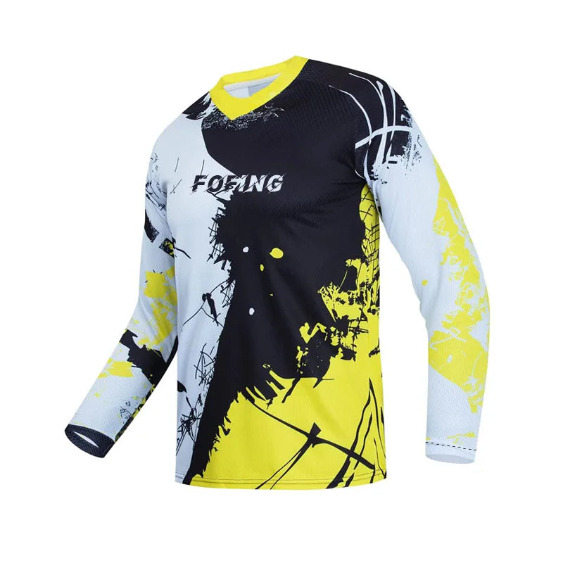 2025 Racing Downhill Jersey Mountain Bike Clothes