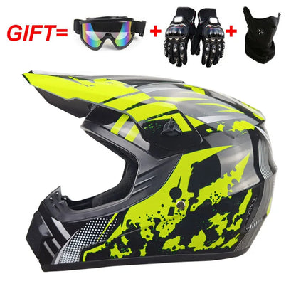 Motorcycle Helmet Youth Kids Child Full Helmet DOT