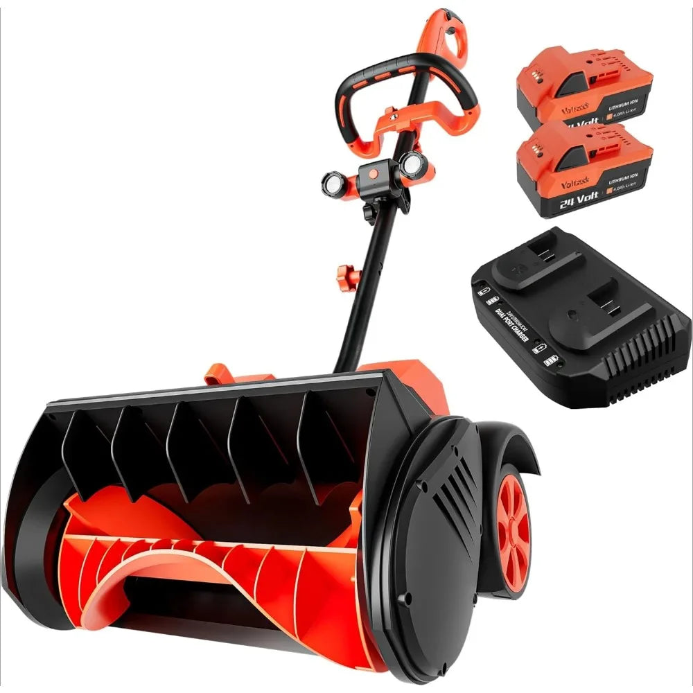 battery powerd Snow blower with Wheels, 48V | 16-Inch | 4-Ah Brushless
