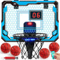 Mini Indoor Basketball Hoop Light Up Over The Door