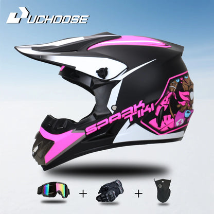 DOT Adult Female Men Helmets Motocross off road
