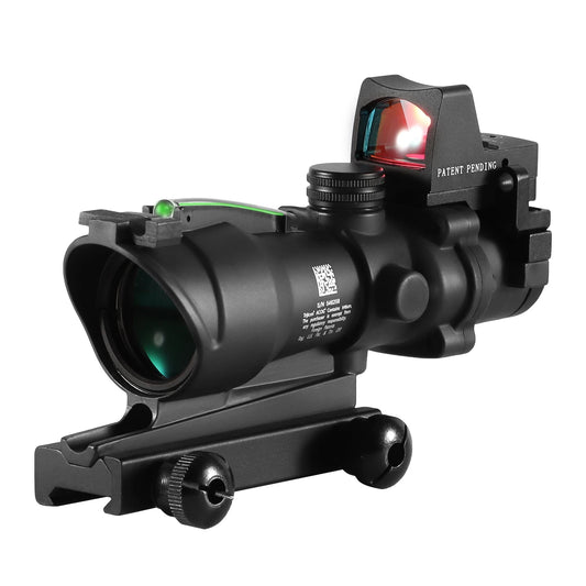 Adjustable 4x32 Red Dot  Scope 20mm Rail Scope