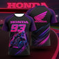 Honda racing Men's T-Shirt Short Sleeve