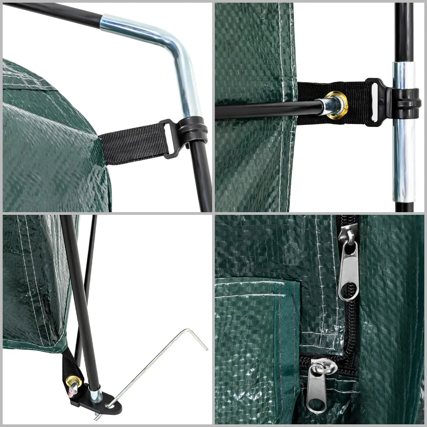 Foldable Outdoor Storage Tent Waterproof Shelter Shed 200x100x190cm