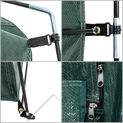 Foldable Outdoor Storage Tent Waterproof Shelter Shed 200x100x190cm