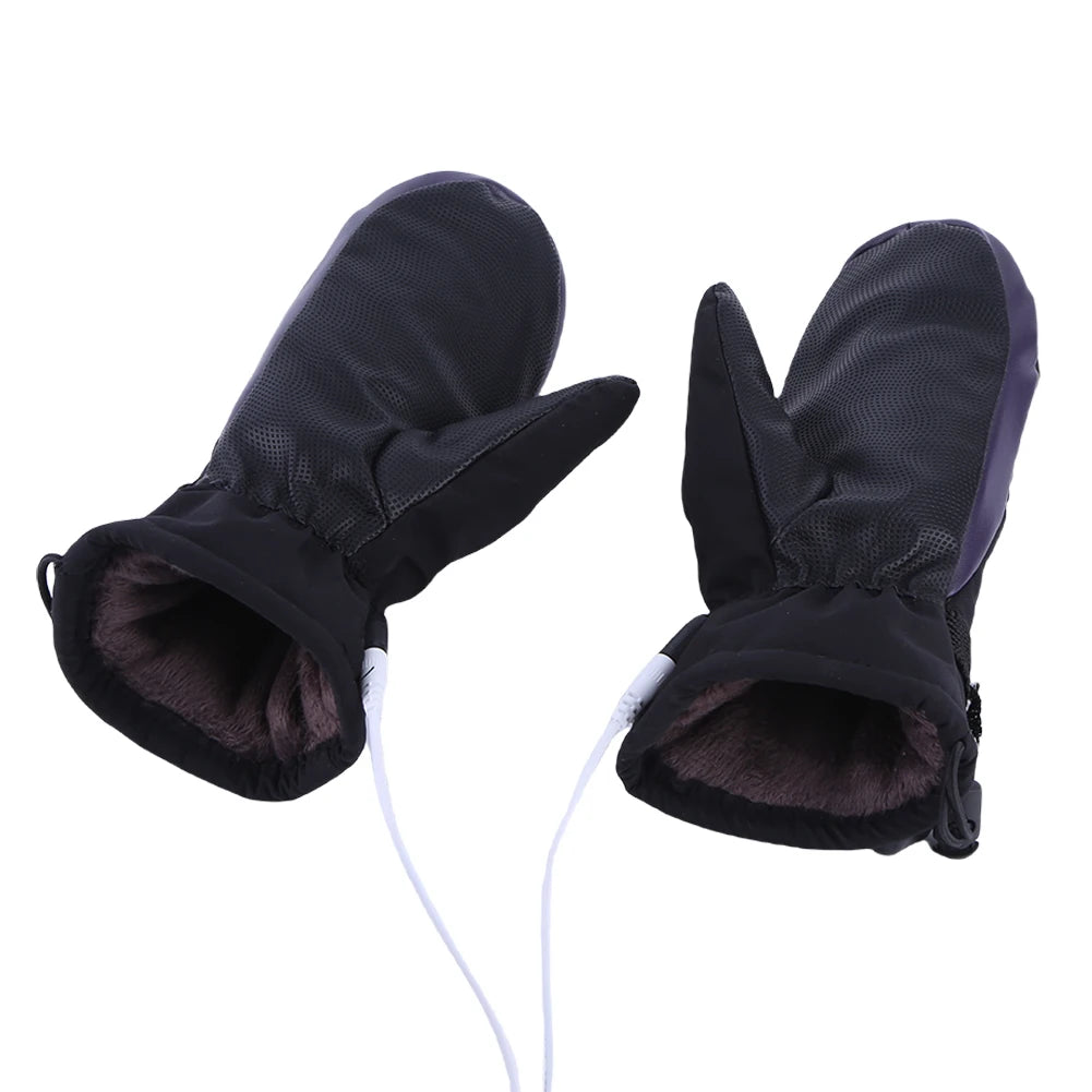 Electric Heated Gloves USB Charging  3 Gear Temperature control