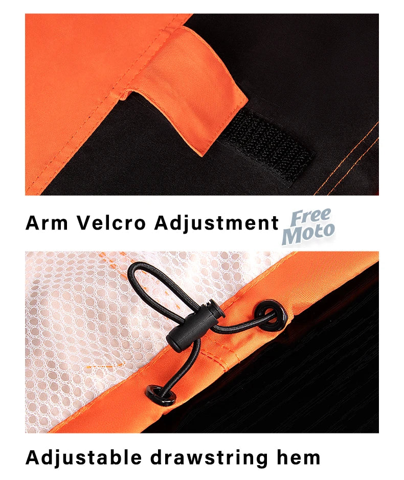 Waterproof Rain Gear Reflective  Rain Coats Lightweight