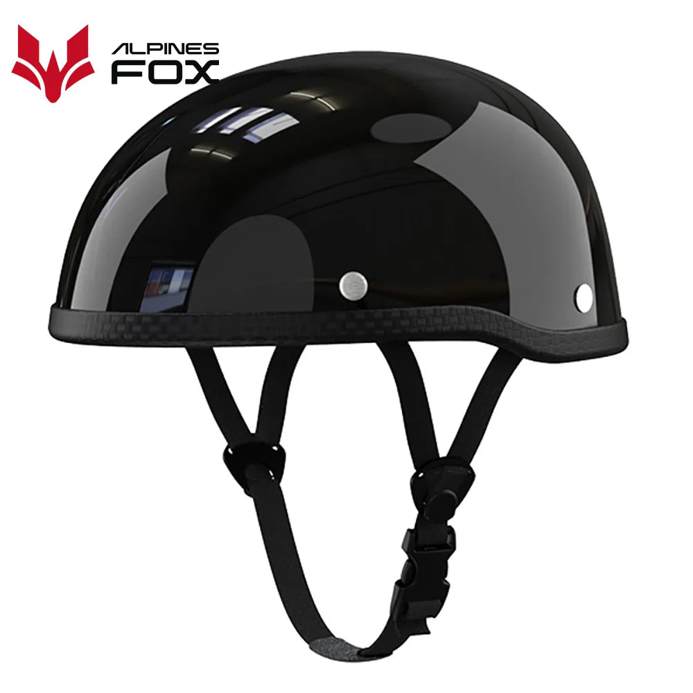 Retro Motorcycle Half Helmet Unisex  DOT Certified