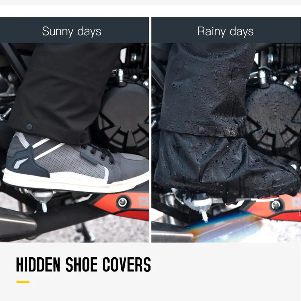 Waterproof Rain Gear Reflective  Rain Coats Lightweight