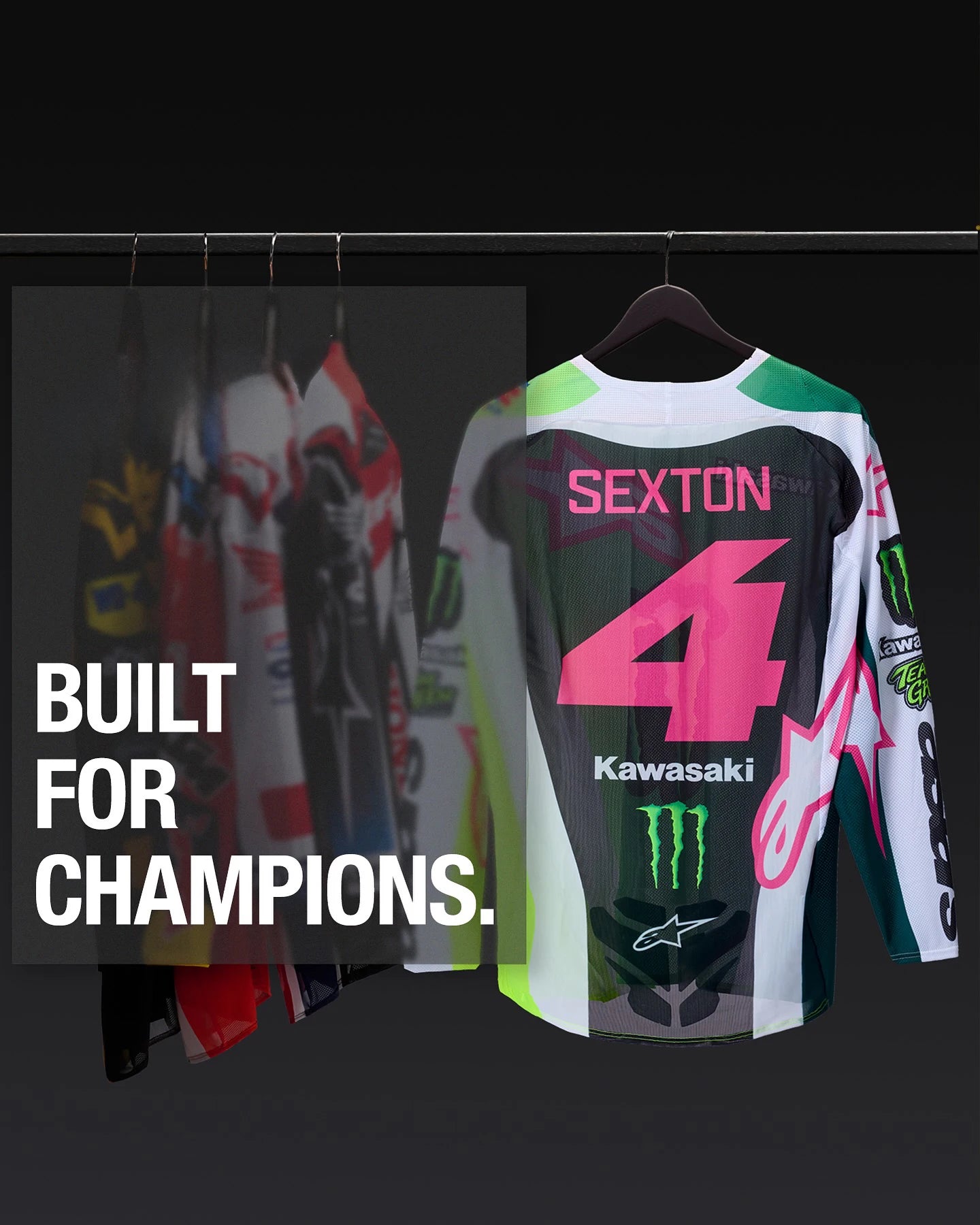 2026 New Kawasaki Racing Team Jersey # 4 Chase Sexton