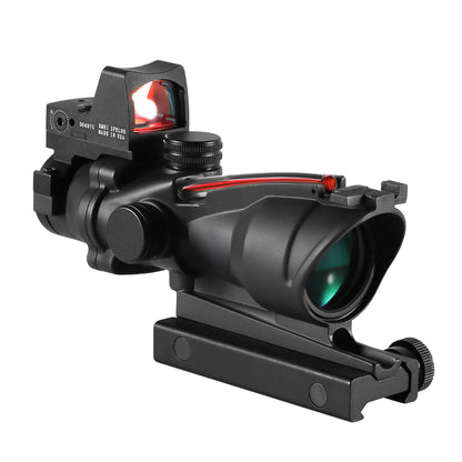 Adjustable 4x32 Red Dot  Scope 20mm Rail Scope