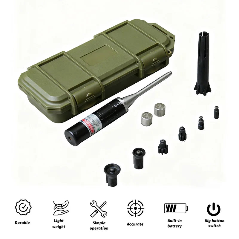 Green Red Laser Aiming Kit, For Rifle Pistol