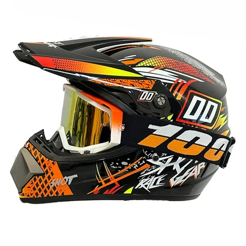 Professional Motocross Helmet ATV Downhill Mountain Bike