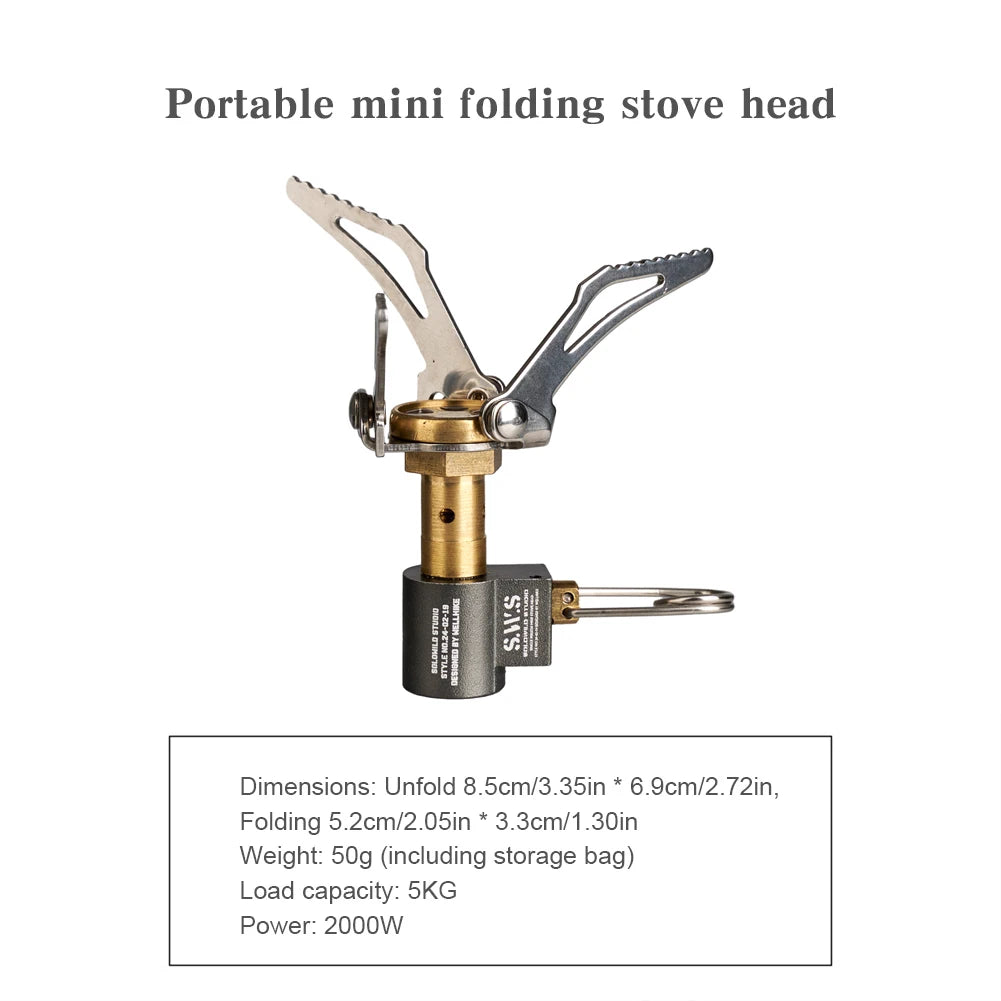 Folding Mini Camping Stove 2000W  Gas Burner