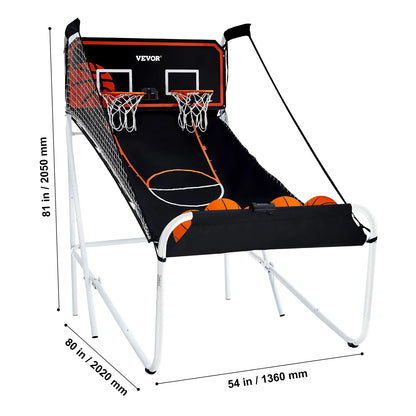 Foldable Basketball Arcade Game  8 Game Modes