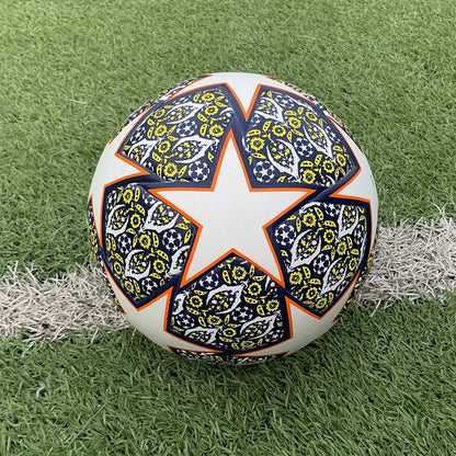 Soccer Balls Official Size 5 PU Material Seamless Goal Team Outdoor Match Game Football Training Ballon De Foot High Quality