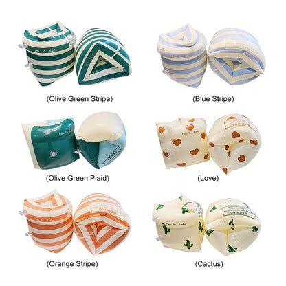 1Pair Double Air Bag  Swimming Pool Arm Floaters