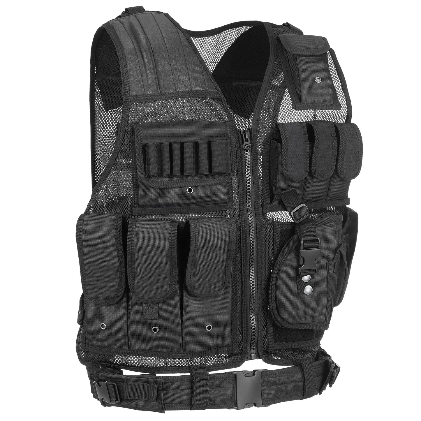 Tactical Vest - Multi-Pocket for Airsoft, Hunting,