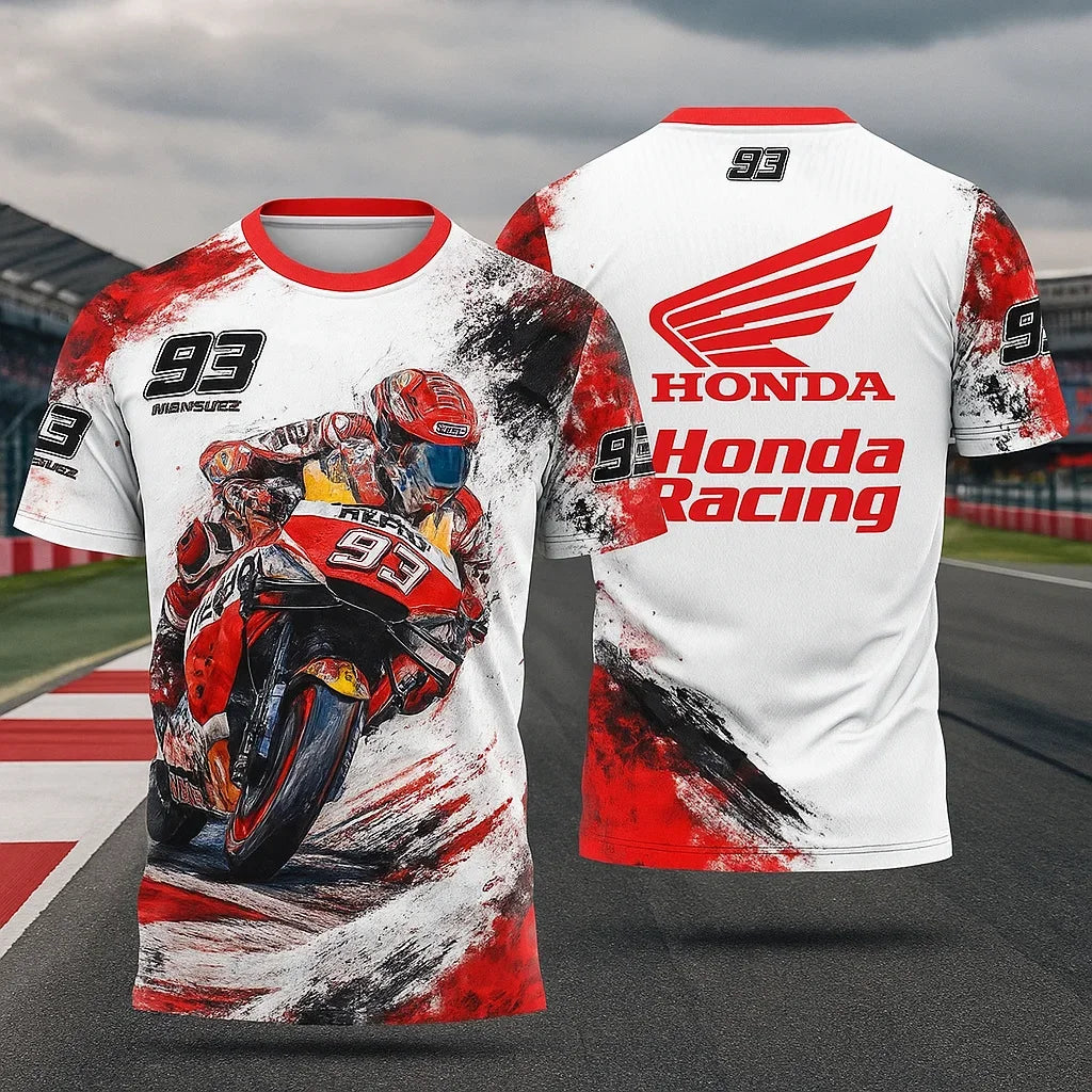 Honda racing Men's T-Shirt Short Sleeve