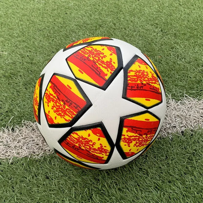 Soccer Balls Official Size 5 PU Material Seamless Goal Team Outdoor Match Game Football Training Ballon De Foot High Quality