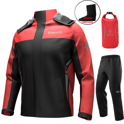 Waterproof Rain Gear Reflective  Rain Coats Lightweight