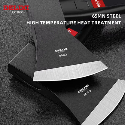 15-inch chopping axe with blade cover, chopping hammer