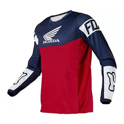 Honda Summer 2025 New Off-road Motorcycle Riding T-shirt