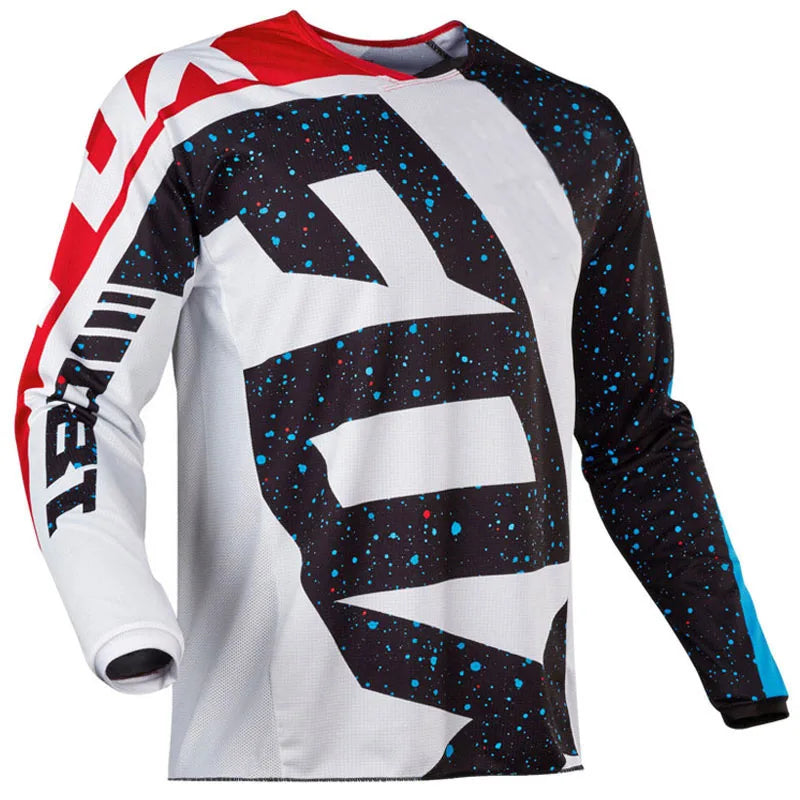 2024 Motocross fox Jersey Mtb Downhill cycle Jeresy