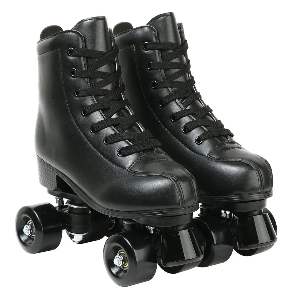 Leather Roller Skates Skating Shoes