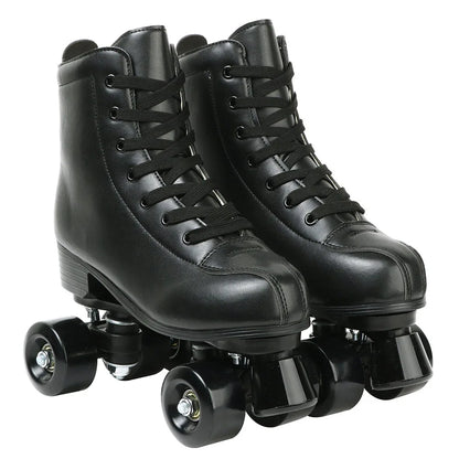 Leather Roller Skates Skating Shoes