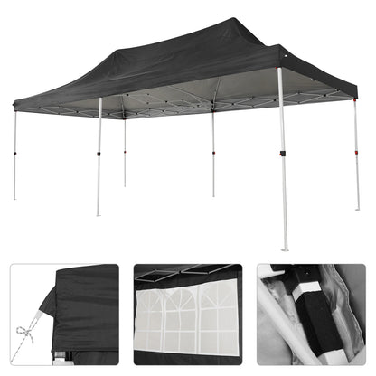 10x20 Pop Up Canopy Tent with 6 Sidewalls