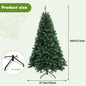 6-7ft Pre-Lit Christmas Tree LED Lights, 8 Modes