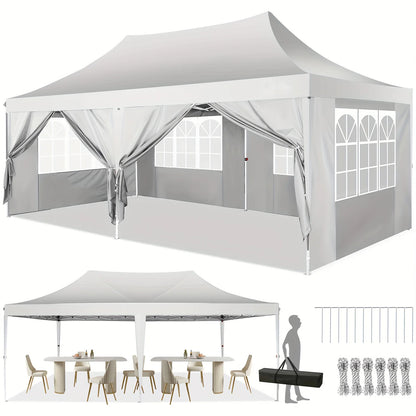 10x20 Pop Up Canopy Tent with 6 Sidewalls