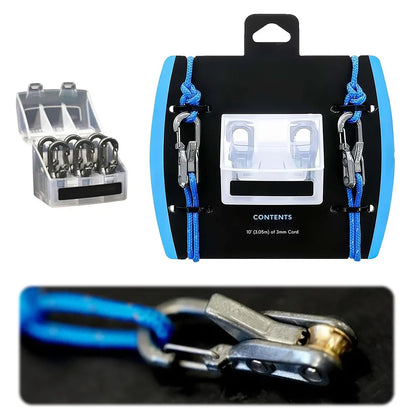 Outdoor Rope tension Adjuster with 6 Hooks