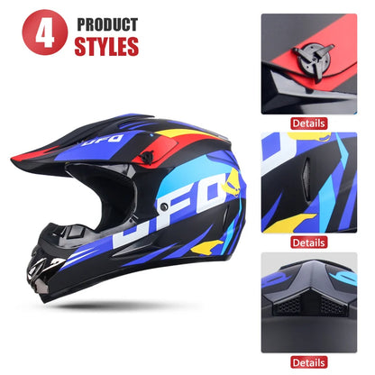 DOT Adult Female Men Helmets Motocross off road