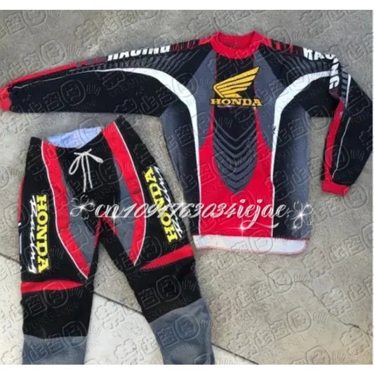 Honda  Motorcycle Racing  pants and jersey