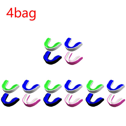 4PCS/bag Mouth Guard teeth protector Boxing , football, wrestling