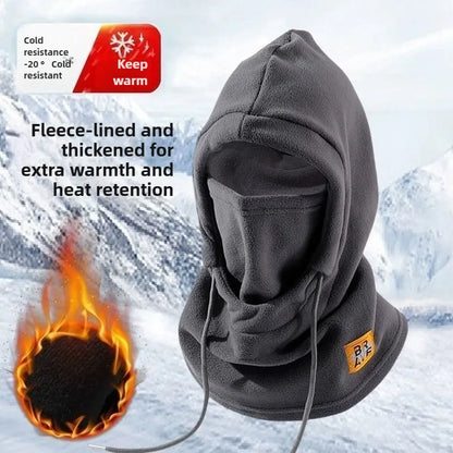 Motorcycle  Thermal Neck Warmer  Fleece Balaclava  Face Mask  Cap